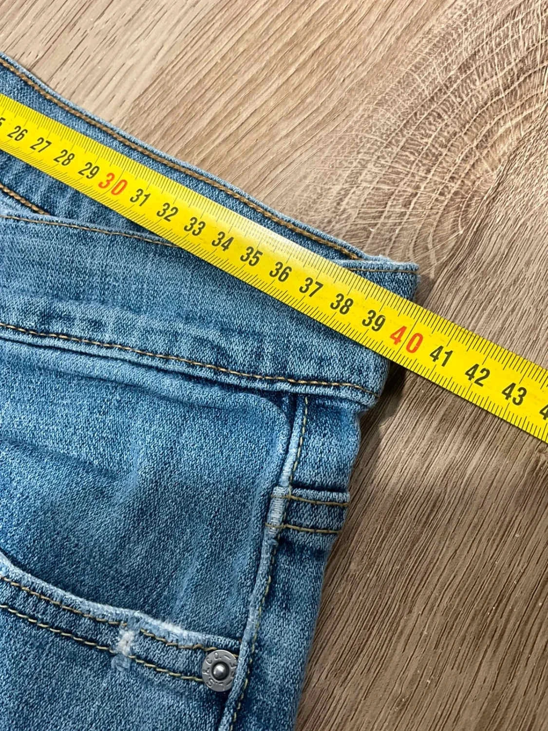 Jean Levi's 515 Boot Cut Taille 12 Long Vintage Bleu Clair Lvf 030 – photo 14